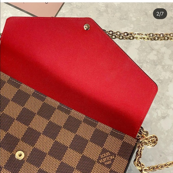 Damier Ebene Felicie Louis Vuitton - Picture 2 of 7